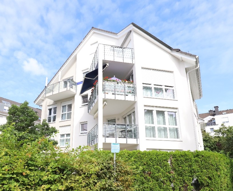 Außenansicht mit Blick auf den Südbalkon