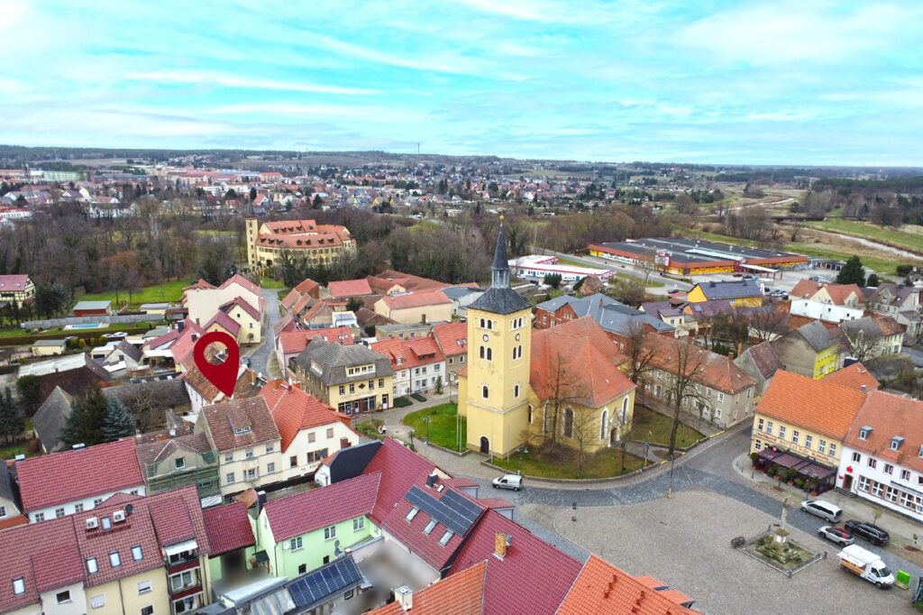 Jessen Altstadt mit Marktplatz